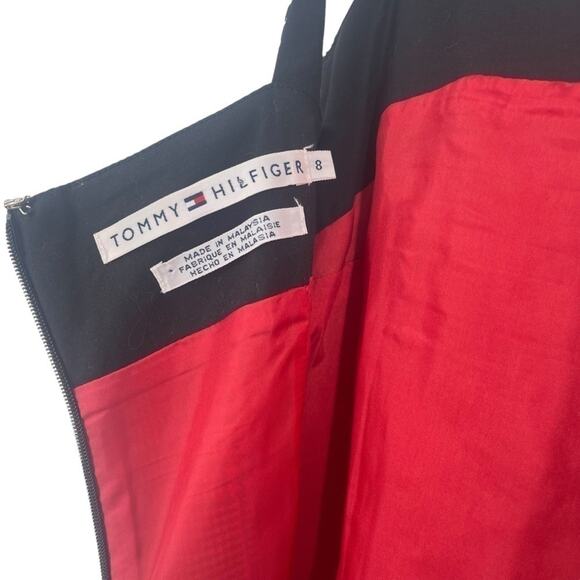 Tommy Hilfiger Plaid Sleeveless A-line Dress size 8 Y2K - Picture 3 of 4